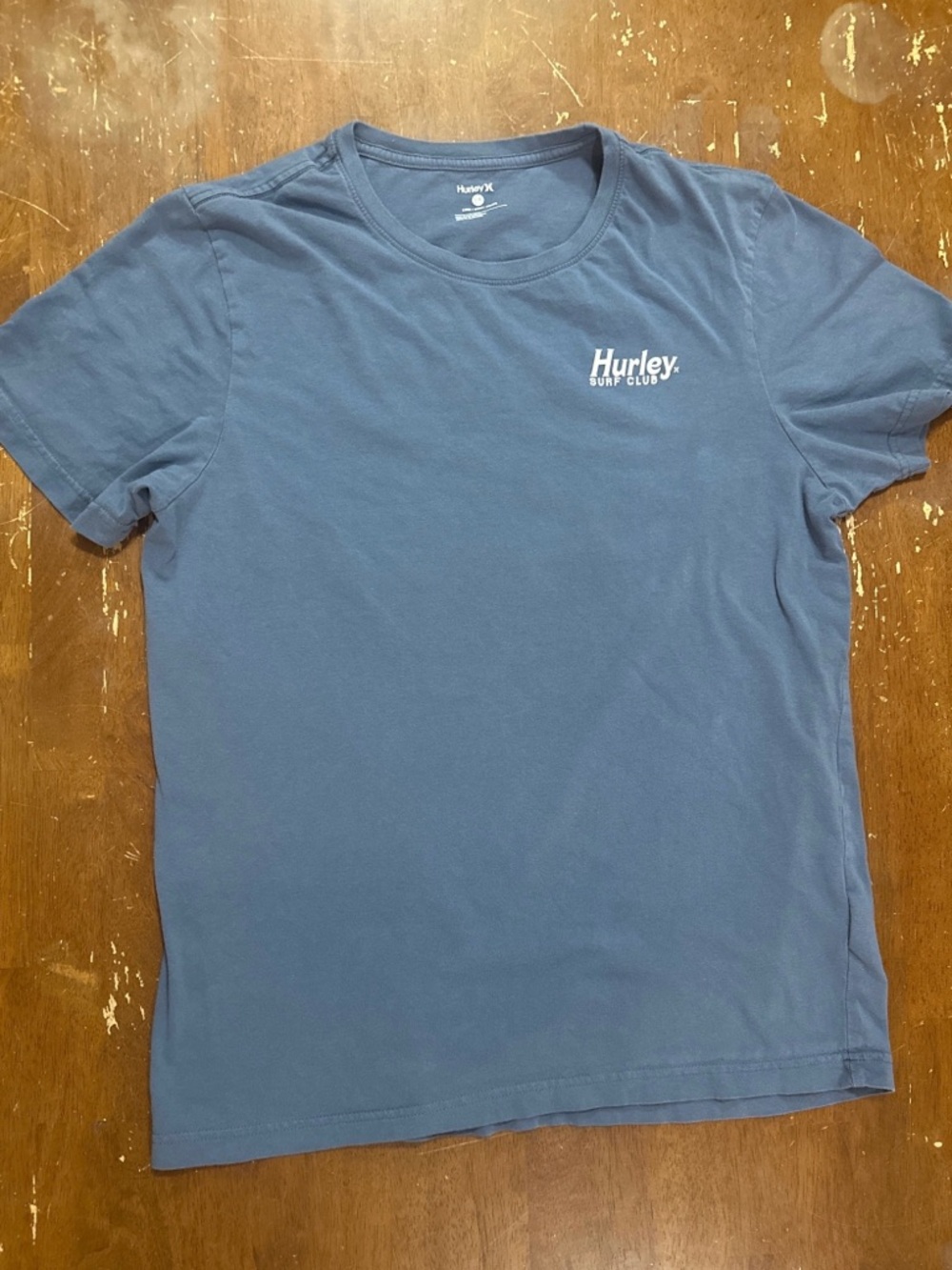 Hurley Men’s Short Sleeve Crew T-Shirt - Blue